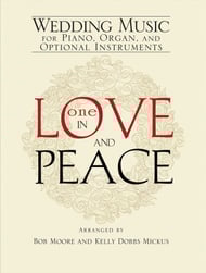 cover One in Love and Peace Organ sheet music cover